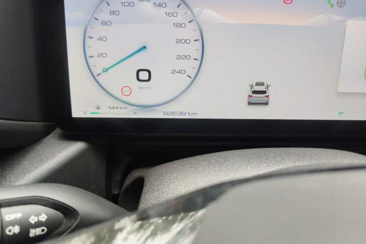Used Haval H Dog 2023 2.0T All-Wheel-Drive Chaoye Plus Odometer Close Up