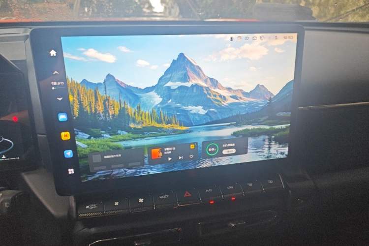 Used Haval H Dog 2023 2.0T All-Wheel-Drive Chaoye Plus Audio And AC Panel