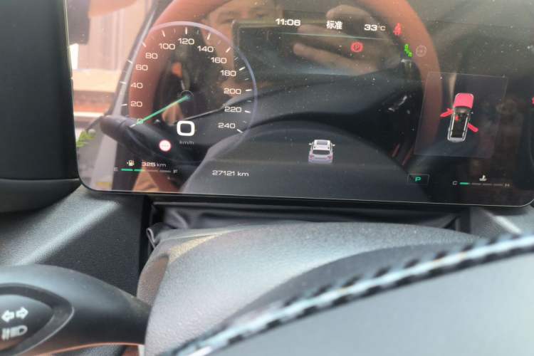 Used Haval H Dog 2023 2.0T All-Wheel-Drive Chaoye Plus Odometer Close Up
