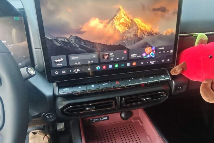 Used Haval H Dog 2026 Model 2.0T Trendy Wilderness Edition Audio And AC Panel