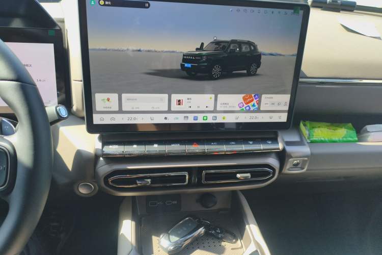 Used Haval H Dog 2026 Model 2.0T Trendy Wilderness Edition Audio And AC Panel