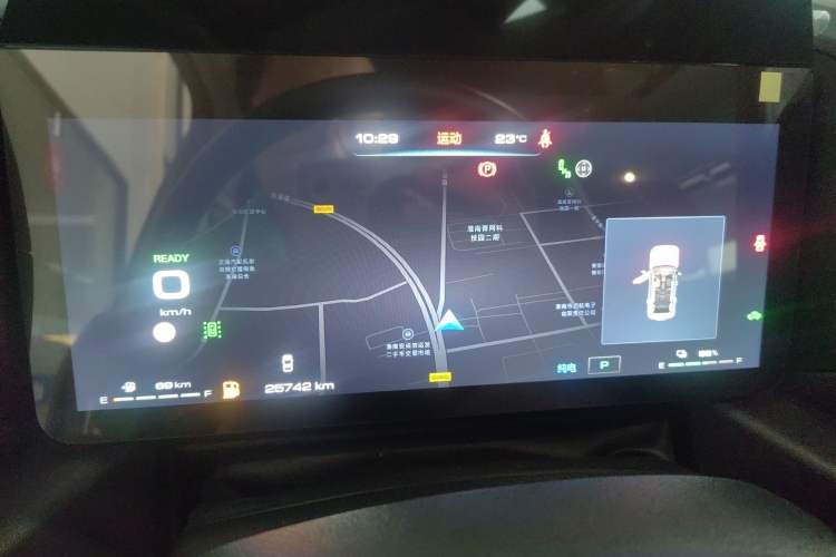 Used Haval H Dog New Energy 2023 DHT-PHEV 105km Tide Electric Version Plus Instrument Cluster