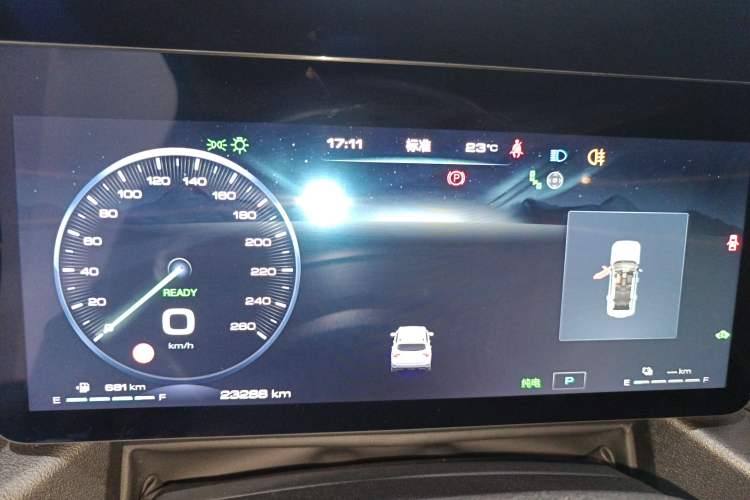 Used Haval H Dog New Energy 2023 DHT-PHEV 105km Tide Electric Version Plus Instrument Cluster