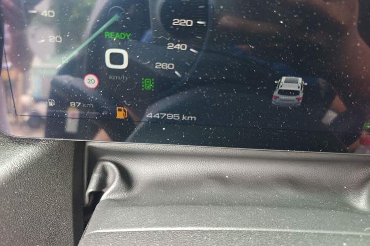 Used Haval H Dog New Energy 2023 DHT-PHEV 105km Tide Electric Version Plus Odometer Close Up