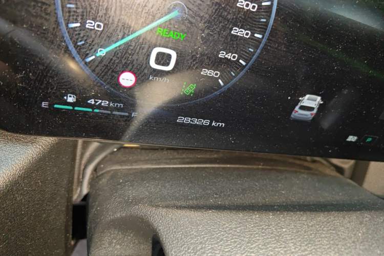 Used Haval H Dog New Energy 2023 DHT-PHEV 105km Trend Electric Edition Odometer Close Up