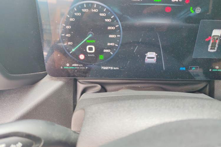 Used Haval H Dog New Energy 2023 DHT-PHEV 105km Tide Electric Version Plus Odometer Close Up