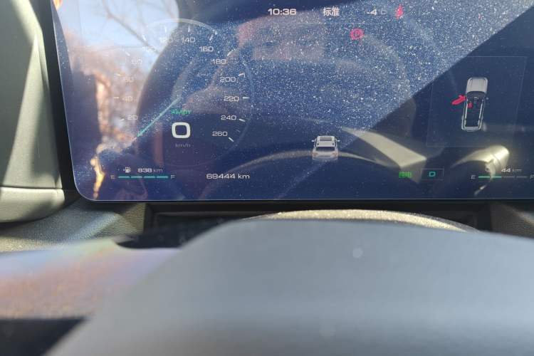 Used Haval H Dog New Energy 2023 DHT-PHEV 105km Tide Electric Version Plus Odometer Close Up
