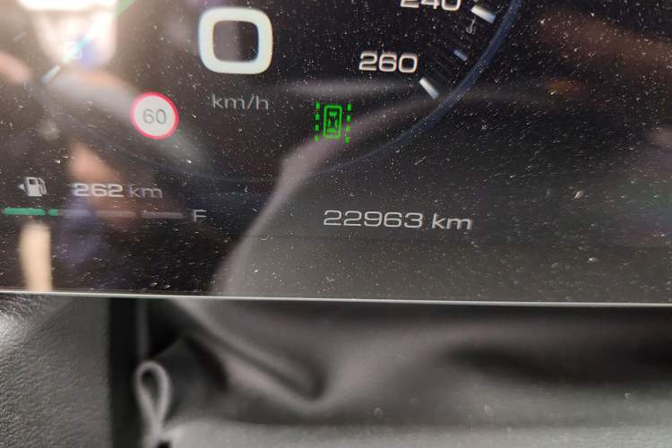 Used Haval H Dog New Energy 2023 DHT-PHEV 105km Tide Electric Version Plus Odometer Close Up
