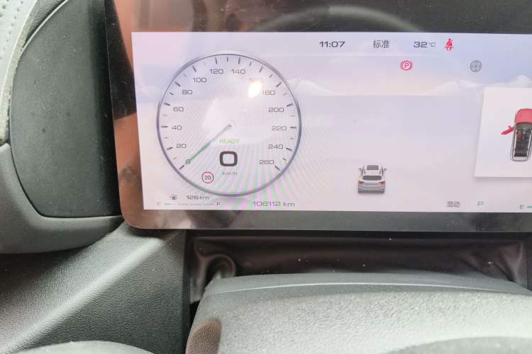Used Haval H Dog New Energy 2023 DHT-PHEV 105km Tide Electric Version Plus Odometer Close Up