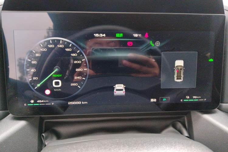 Used Haval H Dog New Energy 2023 DHT-PHEV 105km Tide Electric Version Plus Instrument Cluster