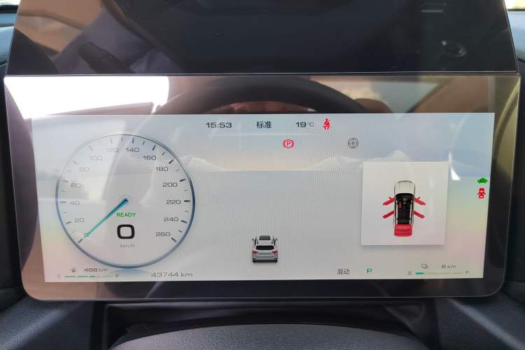 Used Haval H Dog New Energy 2023 DHT-PHEV 105km Tide Electric Version Plus Odometer Close Up