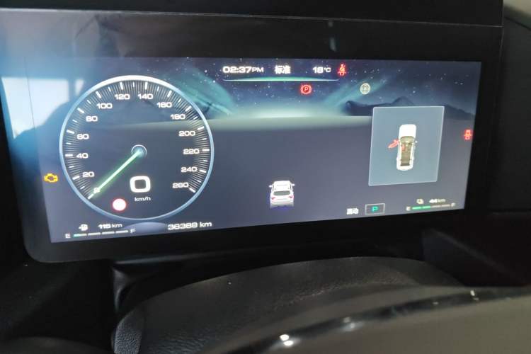 Used Haval H Dog New Energy 2023 DHT-PHEV 105km Tide Electric Version Plus Odometer Close Up