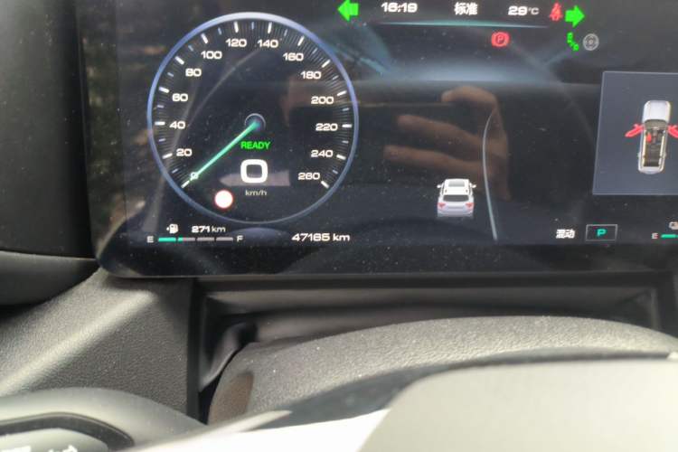 Used Haval H Dog New Energy 2023 DHT-PHEV 105km Tide Electric Version Plus Odometer Close Up