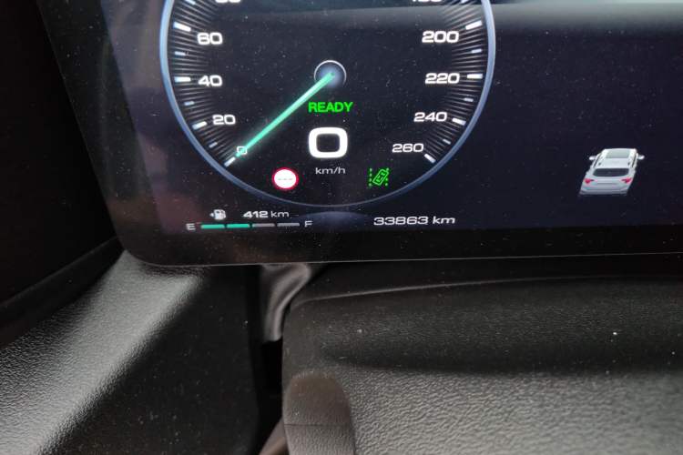 Used Haval H Dog New Energy 2023 DHT-PHEV 105km Tide Electric Version Plus Odometer Close Up