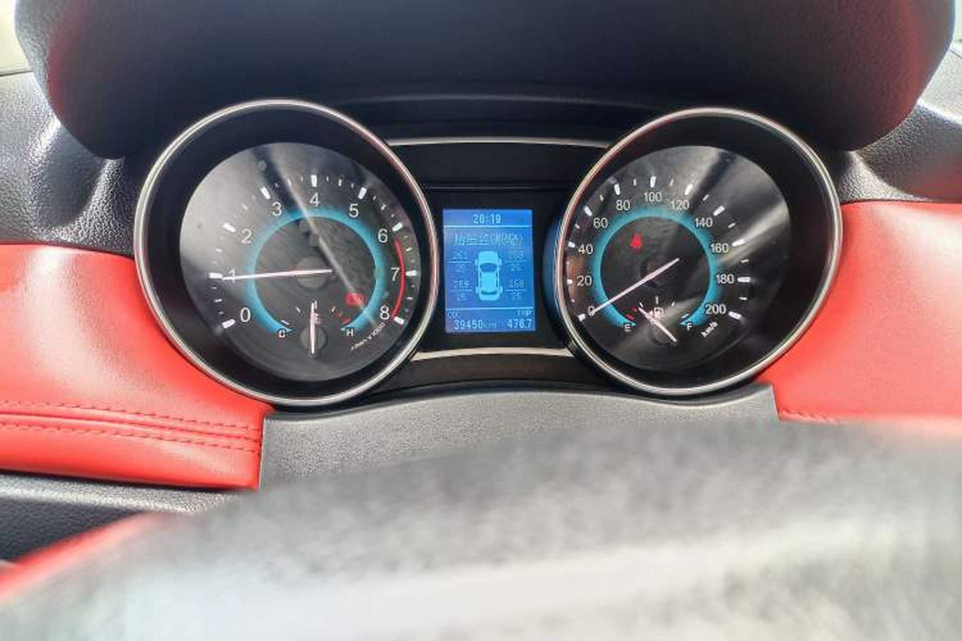 Used Haval H1 2015 1.5L Manual Luxury Model Odometer Close Up