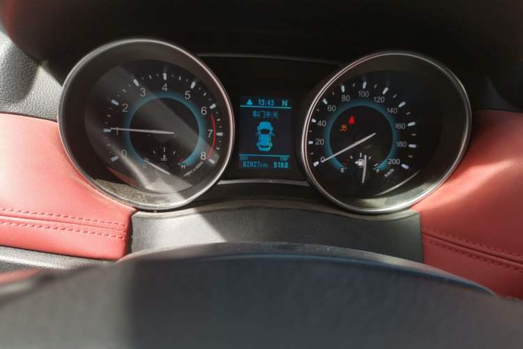 Used Haval H1 2015 1.5L AMT Urban Model Odometer Close Up