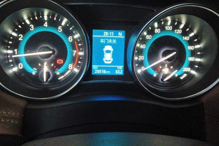 Used Haval H1 2015 1.5L AMT Luxury Model Odometer Close Up
