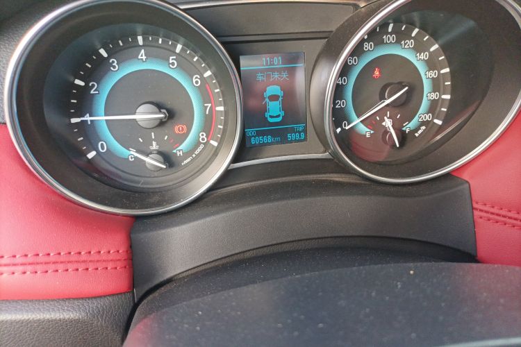 Used Haval H1 2016 Blue Label 1.5L Manual Luxury Model Odometer Close Up