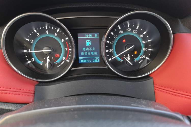 Used Haval H1 2016 Blue Label 1.5L AMT Luxury Model Odometer Close Up