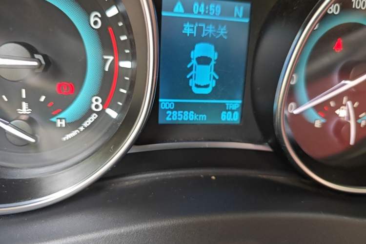 Used Haval H1 2016 Blue Label 1.5L AMT Luxury Model Odometer Close Up