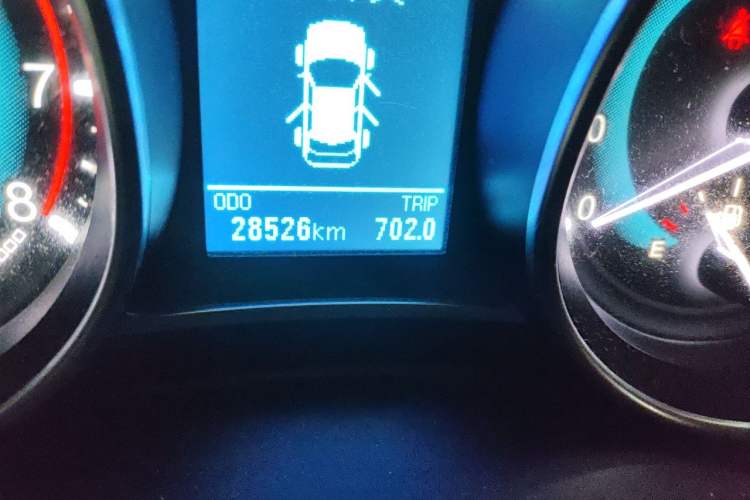 Used Haval H1 2016 Blue Label 1.5L AMT Luxury Model Odometer Close Up