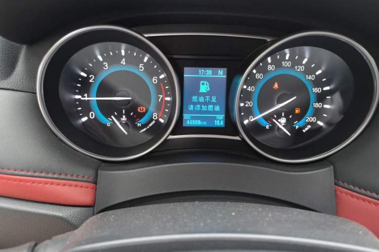 Used Haval H1 2016 Revised Version Blue Badge 1.5L AMT Comfort Edition Odometer Close Up