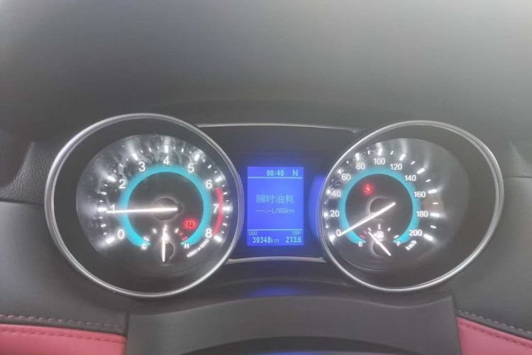 Used Haval H1 2016 Revised Version Blue Badge 1.5L AMT Luxury Edition Odometer Close Up