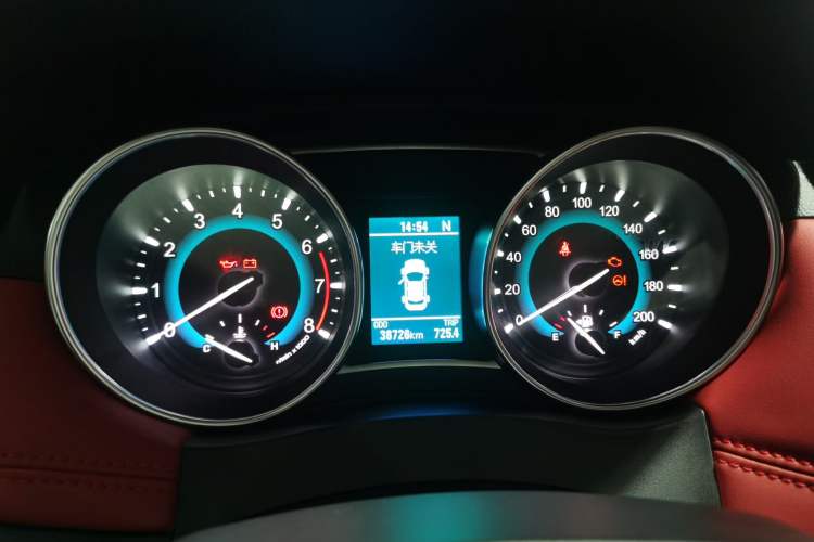 Used Haval H1 2016 Blue Label 1.5L AMT Luxury Model Odometer Close Up