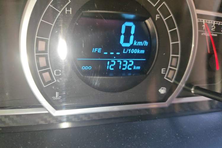 Used Haval H1 2016 Red Label 1.5L Manual Standard Model Odometer Close Up