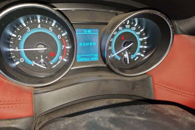 Used Haval H1 2016 Blue Label 1.5L Manual Luxury Model Odometer Close Up