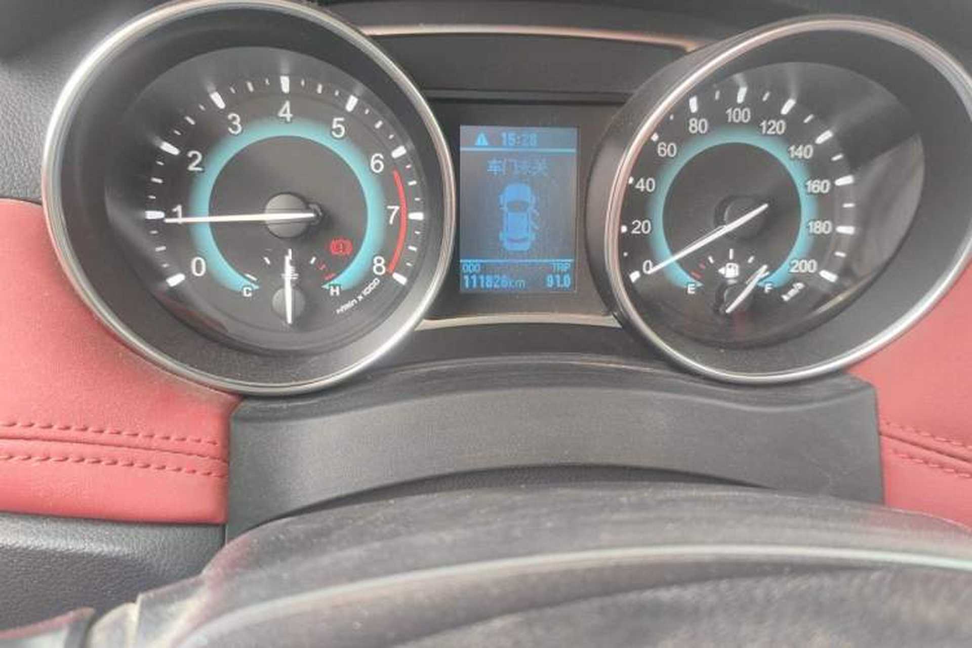 Used Haval H1 2016 Blue Label 1.5L Manual Luxury Model Odometer Close Up