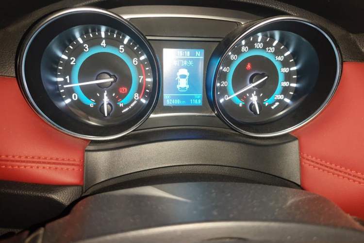 Used Haval H1 2016 Blue Label 1.5L AMT Luxury Model Odometer Close Up
