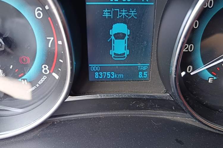 Used Haval H1 2016 Blue Label 1.5L AMT Luxury Model Odometer Close Up