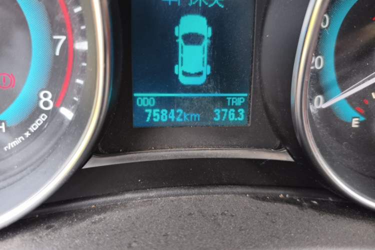Used Haval H1 2016 Blue Label 1.5L Manual Luxury Model Odometer Close Up