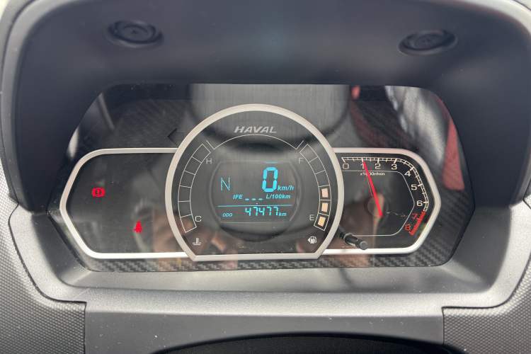 Used Haval H1 2016 Red-Label 1.5L AMT Luxury Model Odometer Close Up