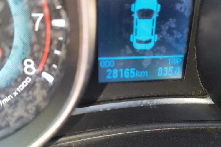 Used Haval H1 2016 Blue Label 1.5L AMT Luxury Model Odometer Close Up