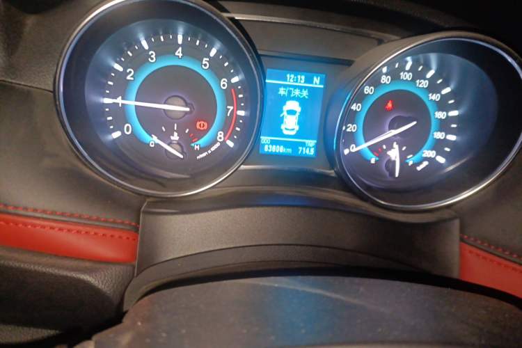 Used Haval H1 2016 Revised Version Blue Badge 1.5L AMT Luxury Edition Odometer Close Up
