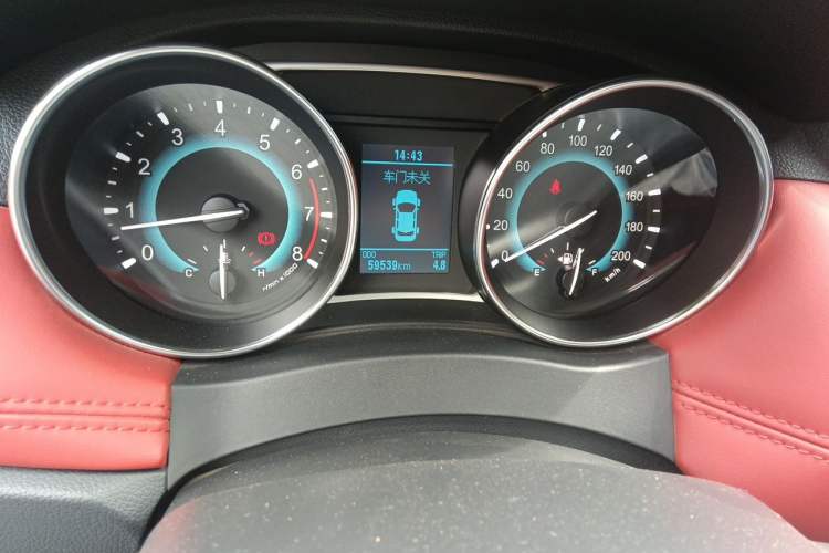 Used Haval H1 2016 Blue Label 1.5L Manual Luxury Model Odometer Close Up