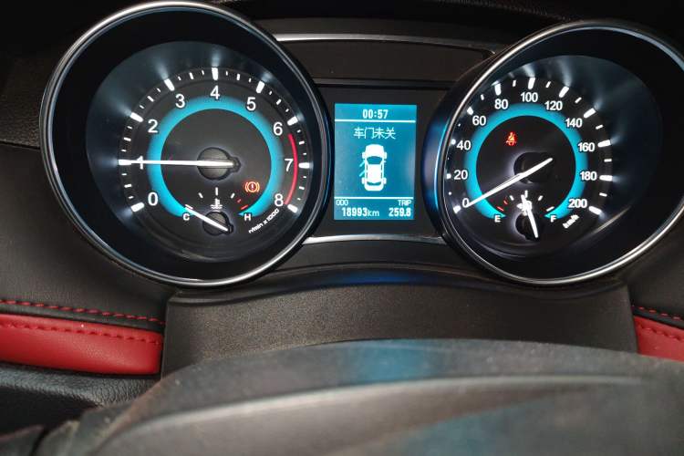 Used Haval H1 2016 Revised Version Blue Badge 1.5L Manual Luxury Edition Odometer Close Up
