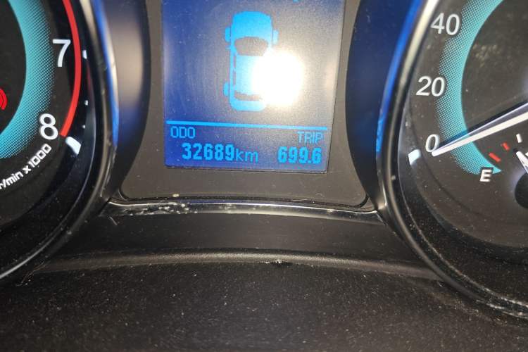 Used Haval H1 2016 Revised Version Blue Badge 1.5L AMT Luxury Edition Odometer Close Up