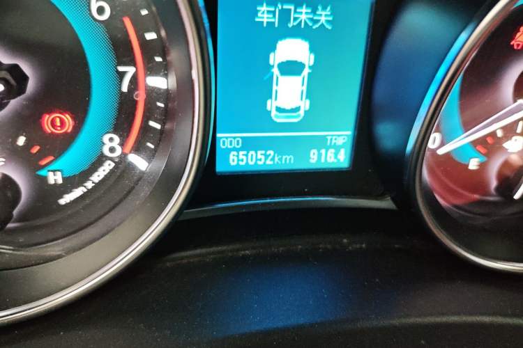 Used Haval H1 2016 Revised Version Blue Badge 1.5L AMT Luxury Edition Odometer Close Up