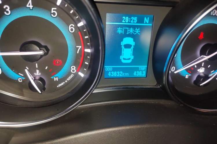 Used Haval H1 2016 Revised Version Blue Badge 1.5L AMT Luxury Edition Odometer Close Up