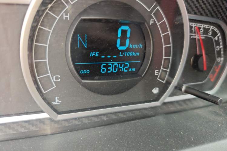 Used Haval H1 2016 Red-Label 1.5L AMT Luxury Model Odometer Close Up