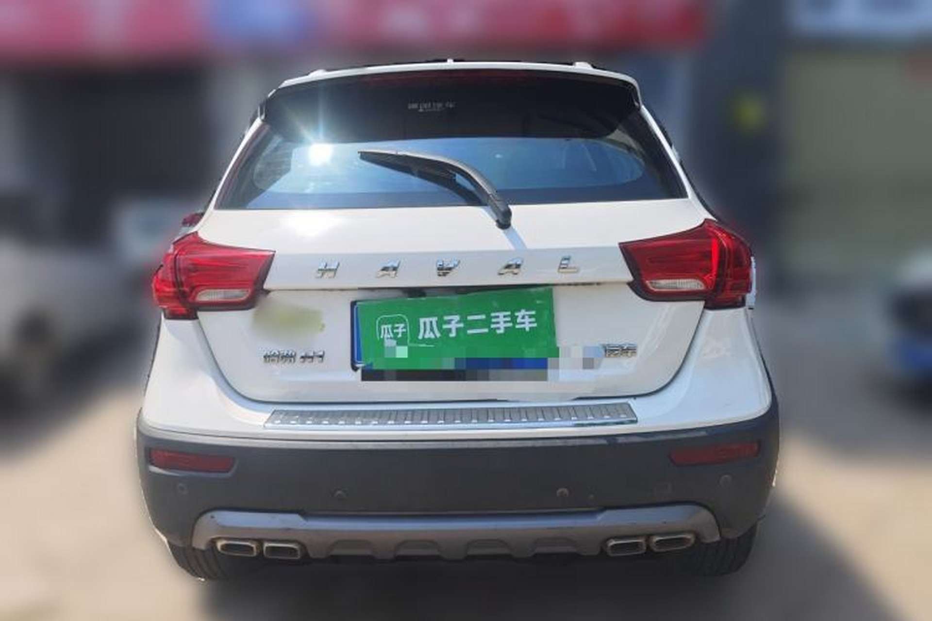 Used Haval H1 2016 Revised Version Blue Badge 1.5L AMT Comfort Edition Rear