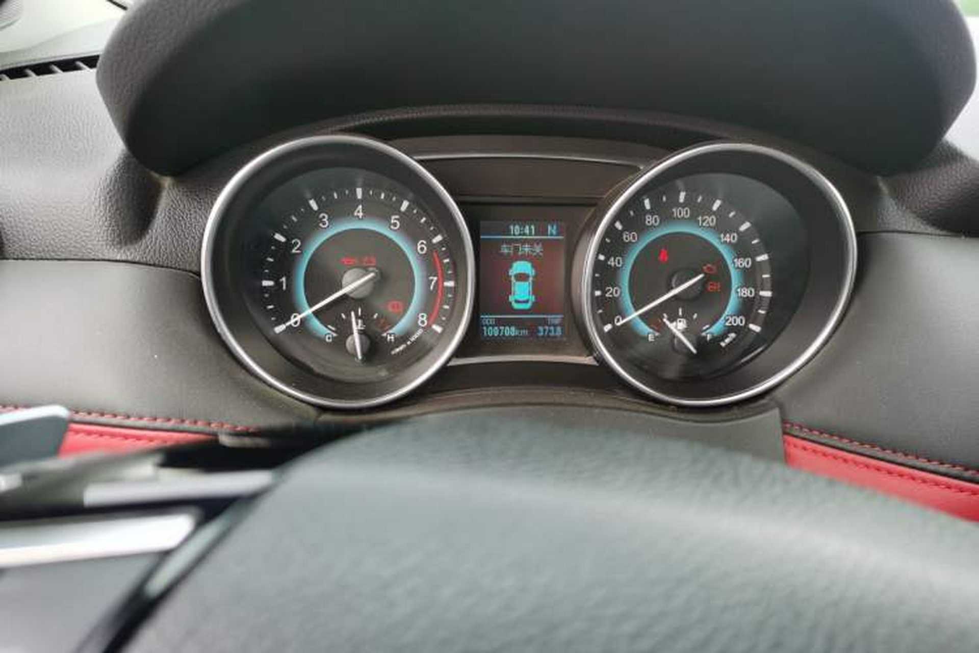 Used Haval H1 2017 Blue Label 1.5L AMT Luxury Model Odometer Close Up