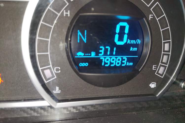 Used Haval H1 2017 Red-Label 1.5L AMT Comfort Model Odometer Close Up