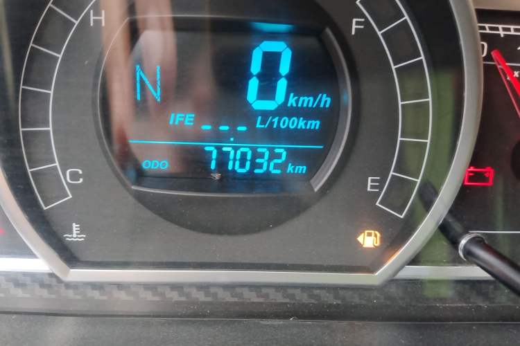 Used Haval H1 2017 Red-Label 1.5L AMT Luxury Model Odometer Close Up