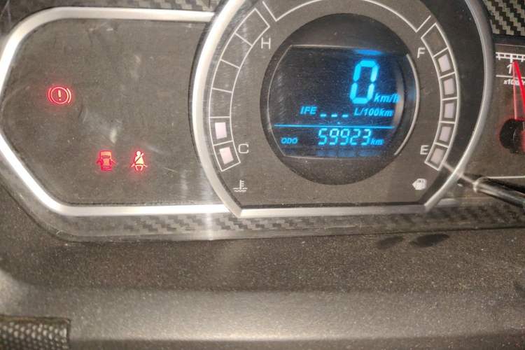 Used Haval H1 2017 Red Label 1.5L Manual Luxury Model Odometer Close Up