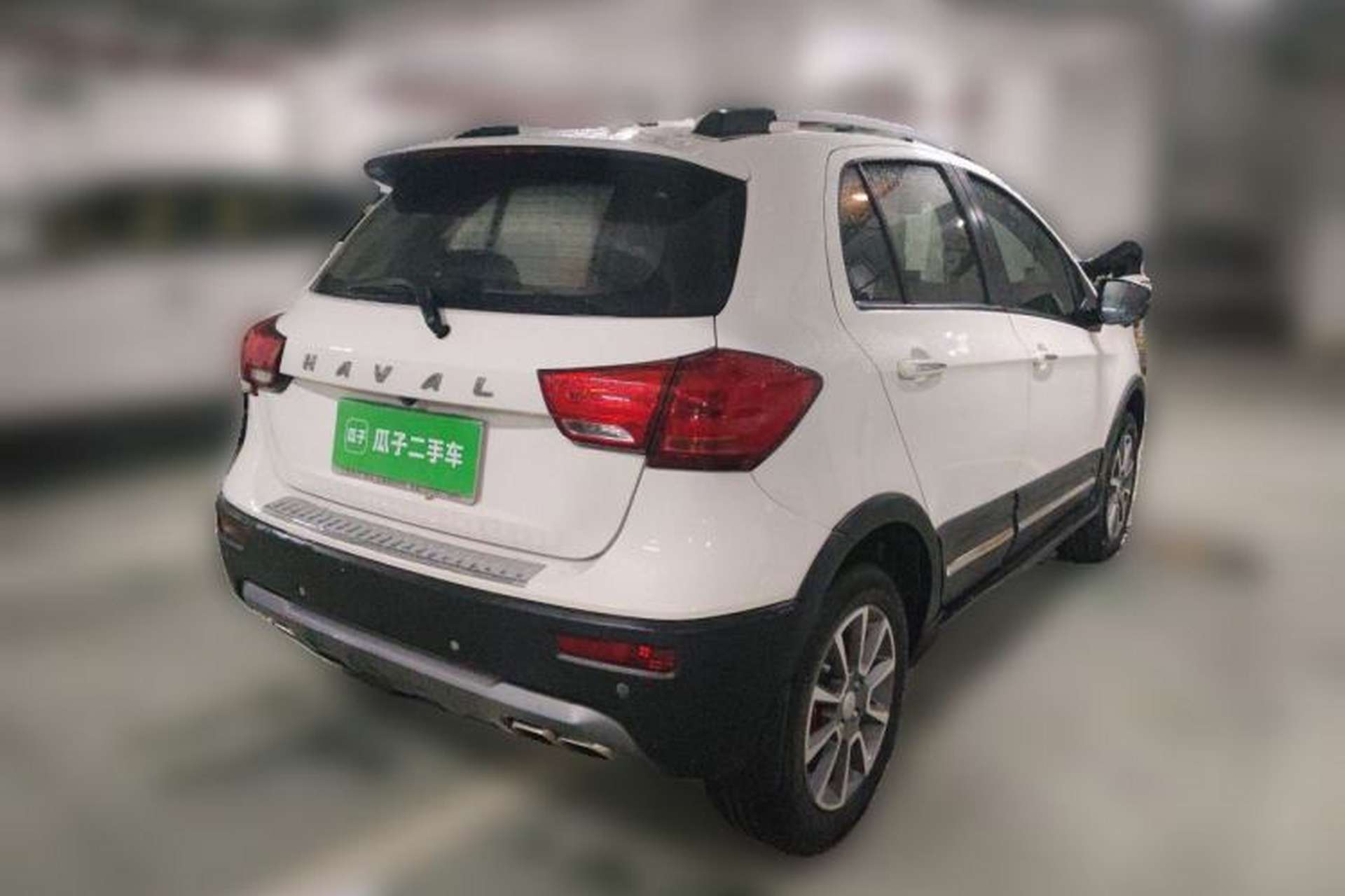 Used Haval H1 2017 Blue-Label 1.5L AMT Luxury Model Rear Right 45 Deg