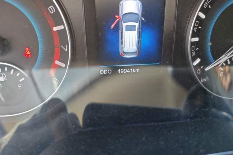 Used Haval H2 2014 1.5T Manual Two-Wheel Drive Prestige Edition Odometer Close Up